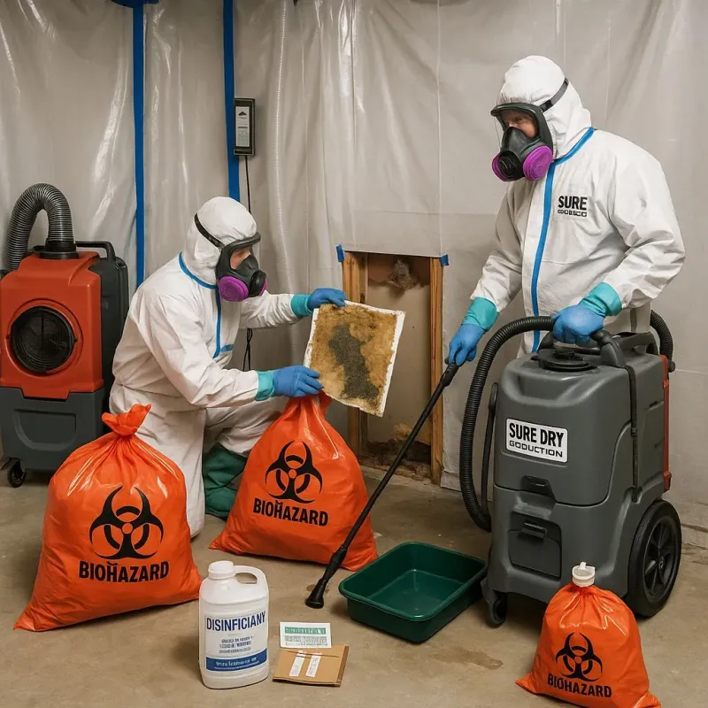 Contaminated Water Handling Protocols process in Rochester Hills, MI