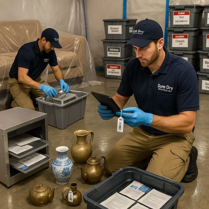 Content Protection and Restoration process in Rochester Hills, MI