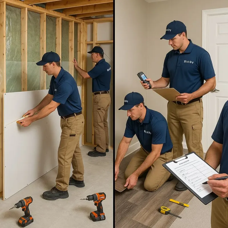 Repairs and Reconstruction process in Rochester Hills, MI