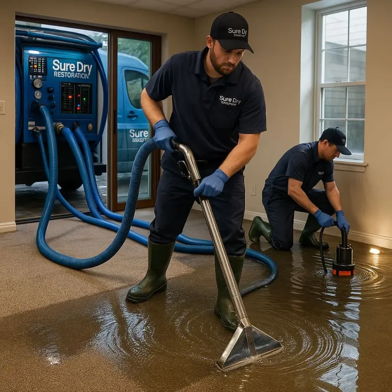 Water Extraction and Removal process in Rochester Hills, MI